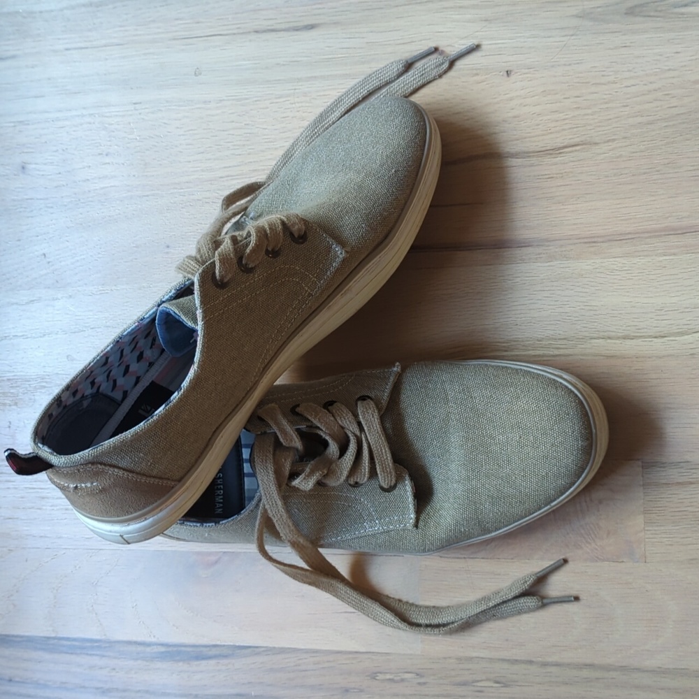 Ben Sherman Canvas Men's lace up shoe, 10.5 M